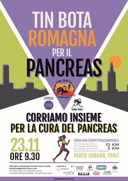TIN BOTA ROMAGNA per il Pancreas - FORLI' TRAIL a.s.d.